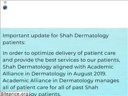 Sites similar to shahdermatology.com