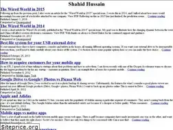 Sites similar to shahidhussain.com