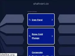 Sites similar to shahvani.co