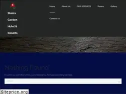 Sites similar to shairagardenresorts.com