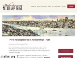 Sites similar to shakespeareanauthorshiptrust.org.uk
