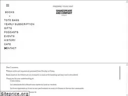 Sites similar to shakespeareandcompany.com