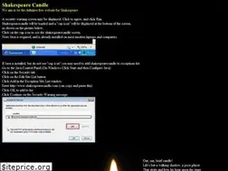 Sites similar to shakespearecandle.com