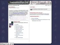 Sites similar to shakespearehigh.com