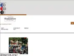 Sites similar to shakespeareintheparks.org