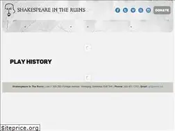 Sites similar to shakespeareintheruins.com