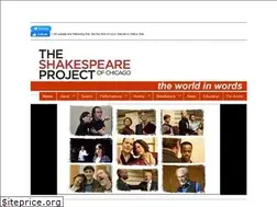 Sites similar to shakespeareprojectchicago.org