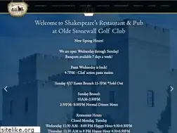 Sites similar to shakespearesrestaurant.com
