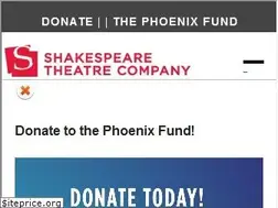 Sites similar to shakespearetheatre.org