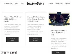 Sites similar to shakethatswing.com
