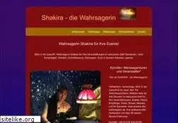 Sites similar to shakira-die-wahrsagerin.de