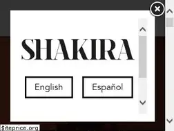 Sites similar to shakira.com