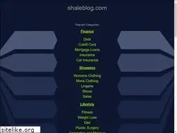 Sites similar to shaleblog.com