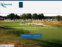Sites similar to shalecreekgolfclubggp.com