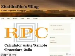 Sites similar to shalikafdo.wordpress.com