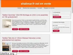Sites similar to shalimar.fr