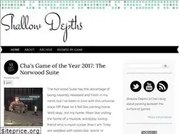 Sites similar to shallow-depths.com