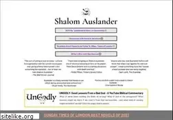 Sites similar to shalomauslander.com