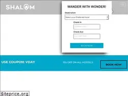 Sites similar to shalombackpackers.com
