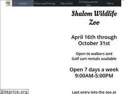 Sites similar to shalomwildlife.com