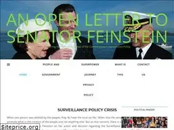 Sites similar to shameonfeinstein.org