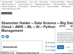 Sites similar to shamsherhaider.com