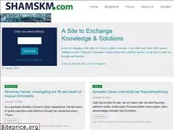 Sites similar to shamskm.com