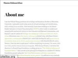 Sites similar to shamuskhan.com