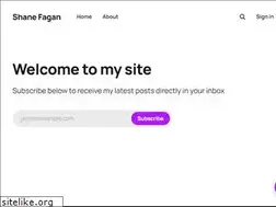 Sites similar to shanefagan.com