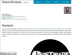 Sites similar to shanemcintosh.org