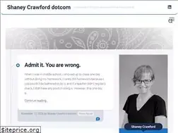 Sites similar to shaneycrawford.com