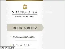 Sites similar to shangri-la.com