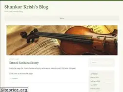 Sites similar to shankarkrish.wordpress.com