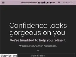 Sites similar to shannonaleksandrssalon.com