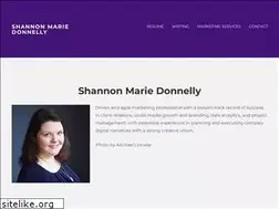 Sites similar to shannondonnelly.net