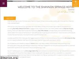 Sites similar to shannonspringshotel.com