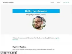 Sites similar to shanson.co
