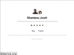 Sites similar to shantanujoshi.github.io