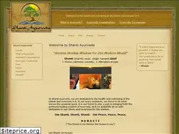 Sites similar to shantiayurveda.com