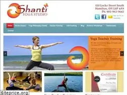 Sites similar to shantiyogainhamilton.com