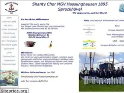Sites similar to shanty-chor-hasslinghausen.de
