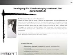 Sites similar to shaolin-kampfsysteme.de