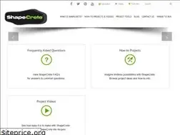 Sites similar to shapecrete.com
