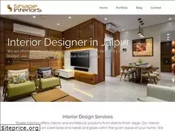 Sites similar to shapeinteriors.in