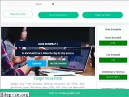 Sites similar to shapeyourpath.com