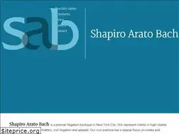 Sites similar to shapiroarato.com