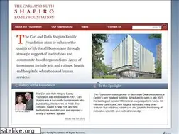 Sites similar to shapirofamilyfdn.org
