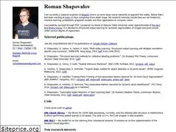 Sites similar to shapovalov.ro