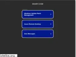 Sites similar to shar7.com
