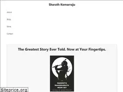 Sites similar to sharathkomarraju.com